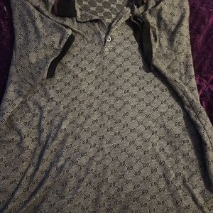 Gucci Gray Polo Shirt